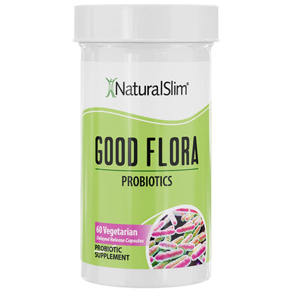 Good Flora Probiotic Supplement for Digestive Health - 60 Capsules