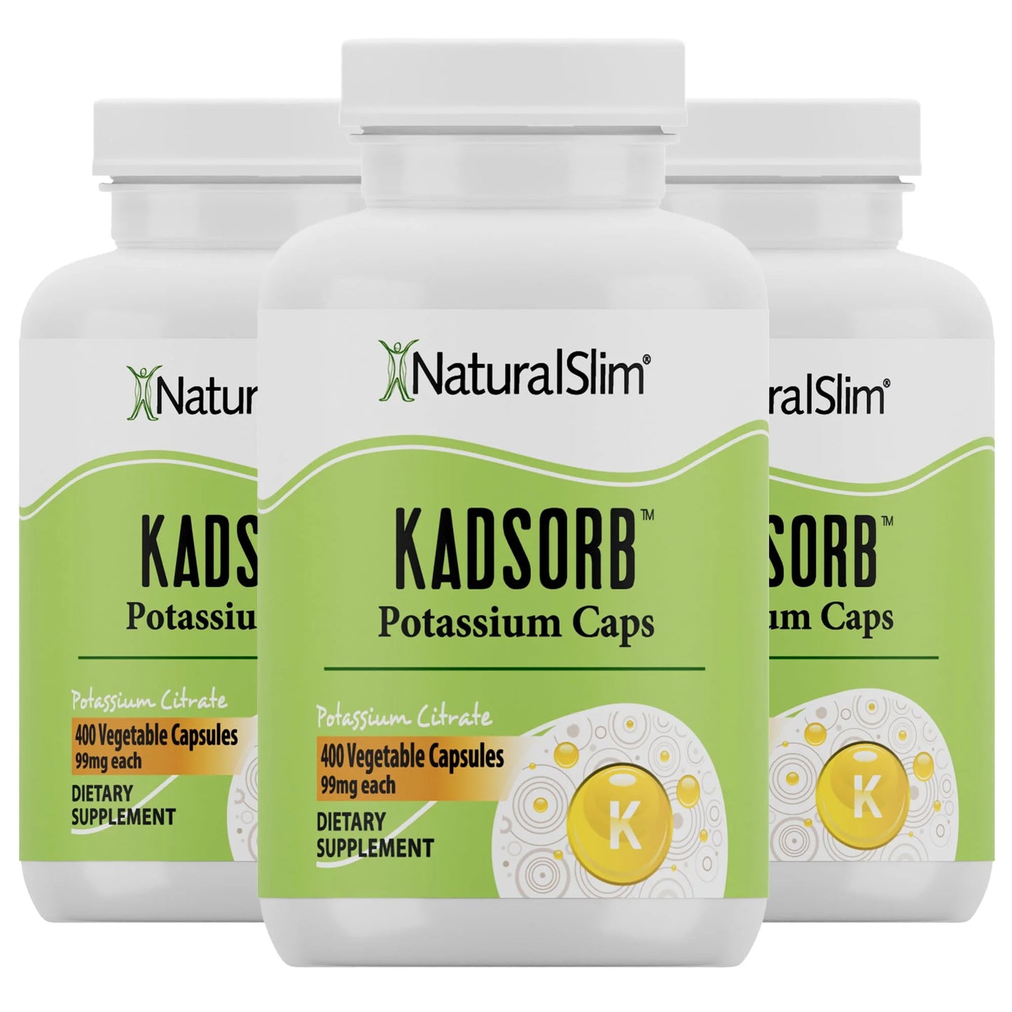 Kadsorb® Potassium Citrate Capsules - 3 Pack, 400 Capsules